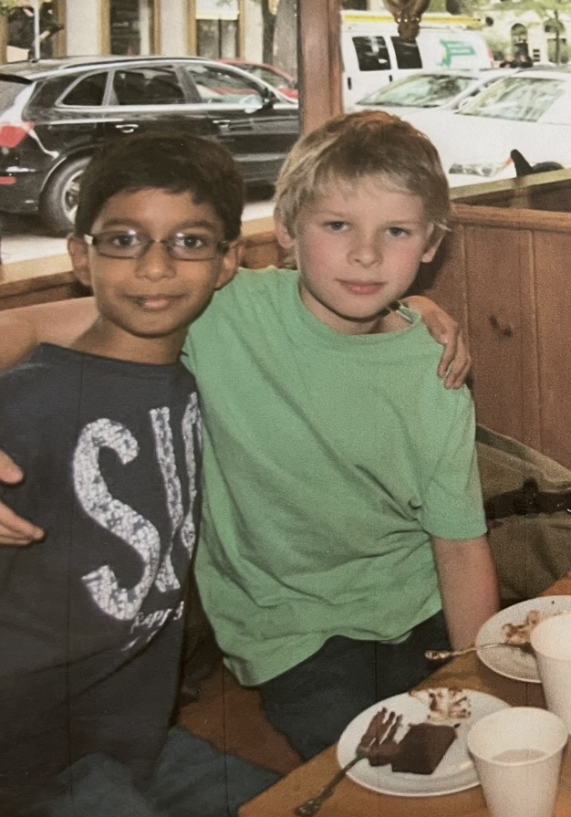 Project Image (Desc: 7 y/o Xander and Friend)